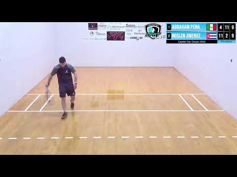 Capital City Classic 2022 - Pro Racquetball Rally Scoring Demo