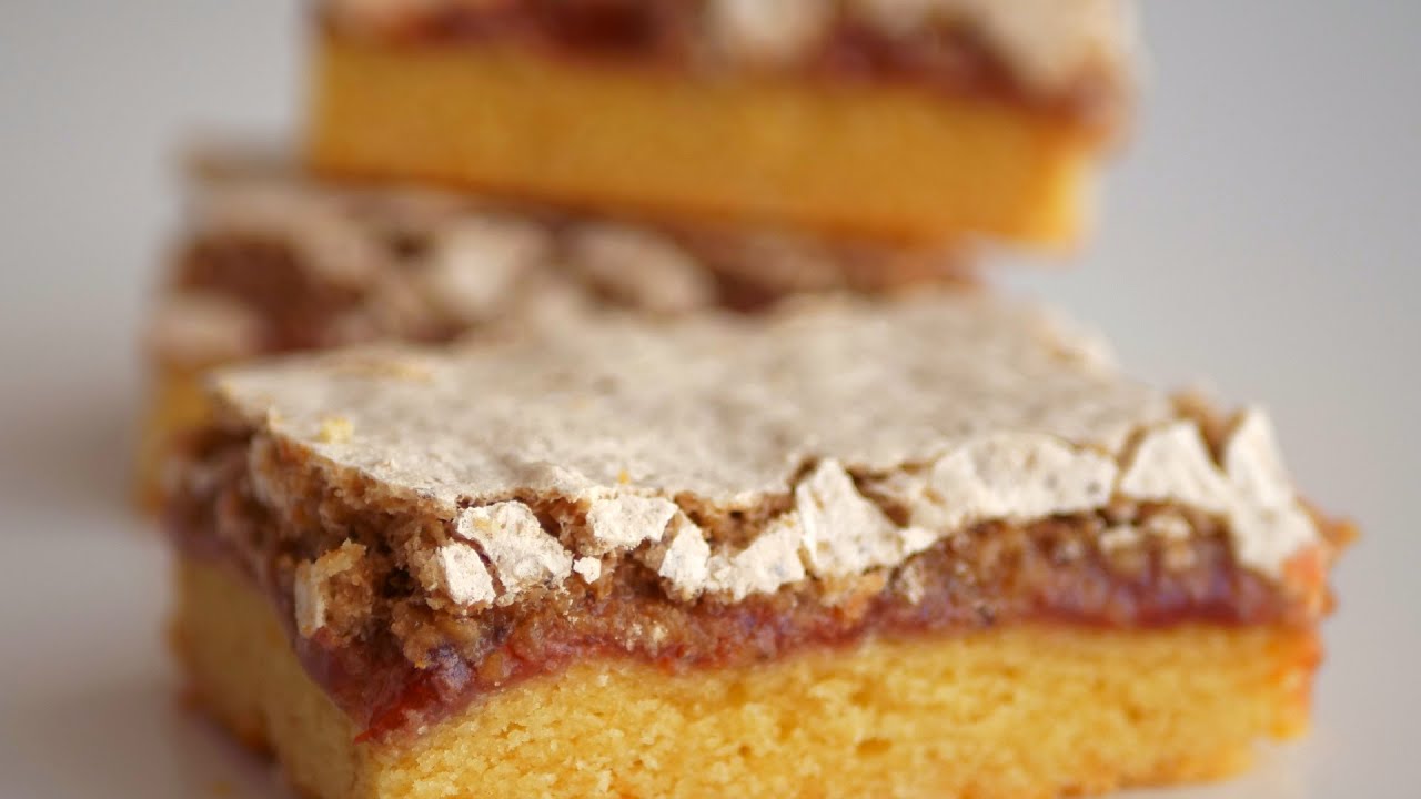 Пирог с ореховым безе Мария