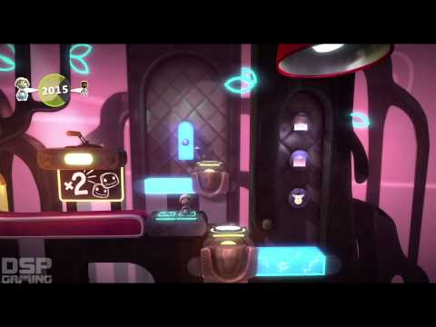 Little Big Planet 3 co-op pt9 - 1950's Diner Dash