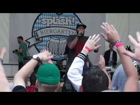 Roger Rekless Freestyle-Rap live beim Splash 15 (2012) [Biergarten]