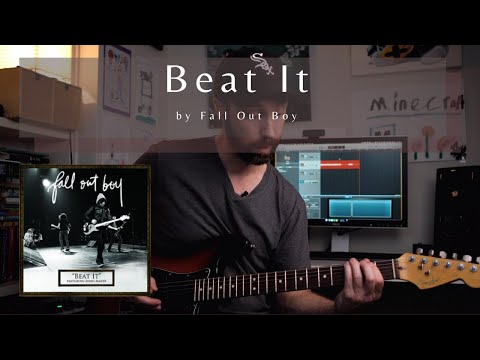 BEAT IT by Fall Out Boy | How to play :: Guitar Lesson :: Tutorial