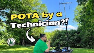 A Technician does a POTA activation