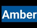 How To Pronounce Amber Pronounce Amber Pronunciation Of Amber Amber Name Status