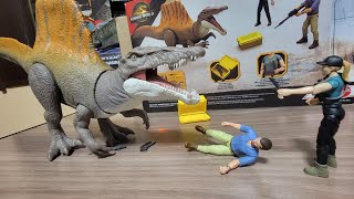 マテル ジュラシックワールド 復活の大地 ストーリーパック・ウィズ・エクスクルーシブ・スピノサウルス(Storypack with Exclusive Spinosaurus)