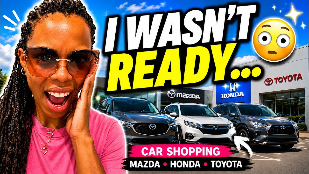 Buying My First SUV Alone… I Didn’t Expect This 😳🚗 | Car Shopping Mazda Honda Toyota