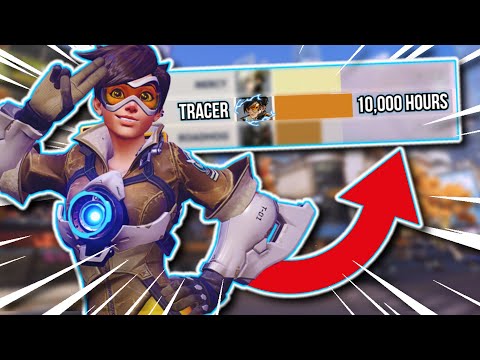 What 10000 Hours of Tracer looks like in Overwatch TOP 500