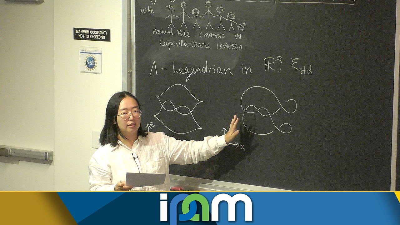 Angela Wu - Lagrangian cobordism of postroid links - IPAM at UCLA