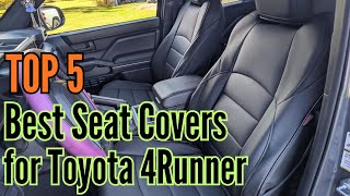 TOP 5: Best Seat Covers for Toyota 4Runner in 2026 | Dealers NEVER Tell You This 🤯
