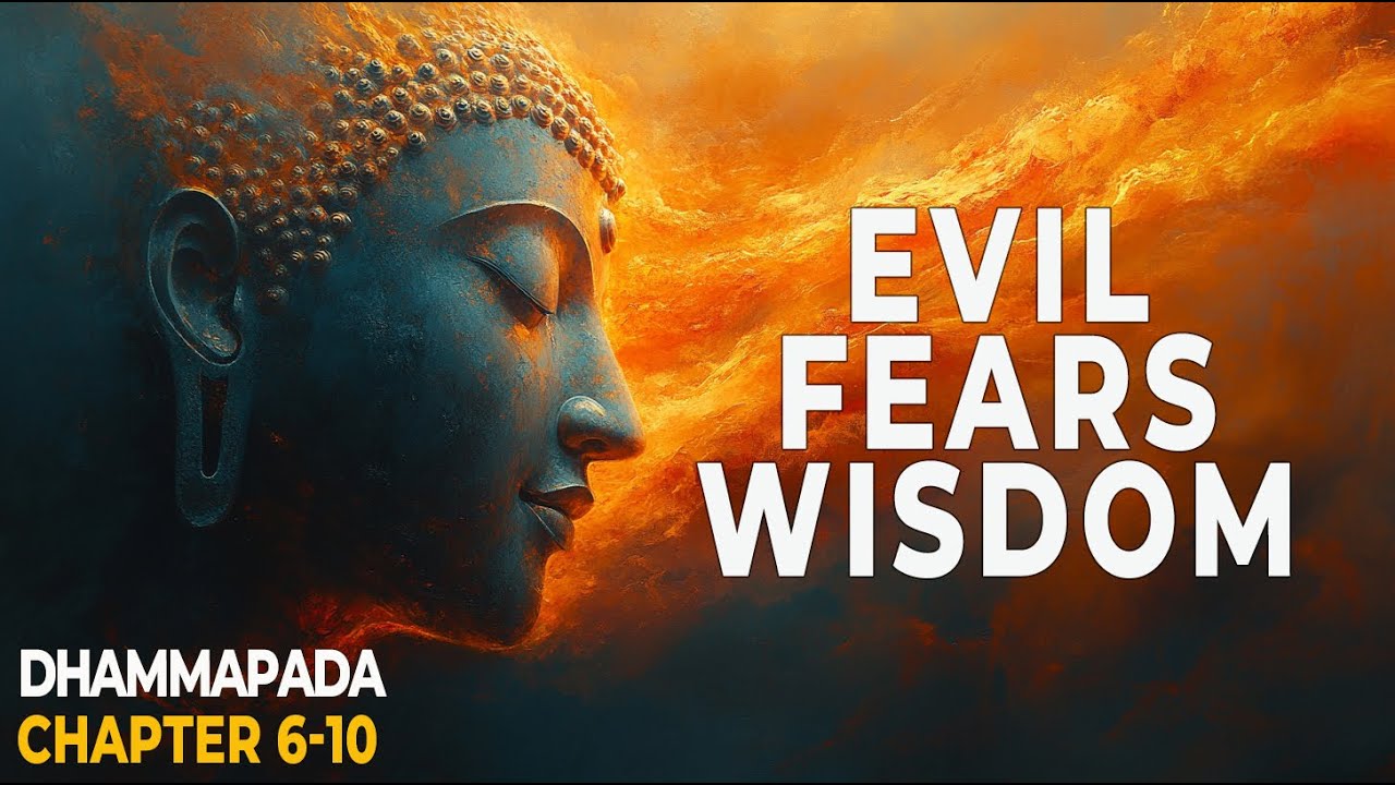 DHAMMAPADA Chapters 6-10 | From WISDOM to EVIL | Buddha’s Teachings | Audio Book