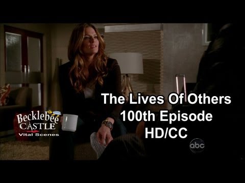 Castle 5x19 "The Lives Of Others" Beckett Scratches & Kisses Castle's Leg Domestic Scene #1 HD/CC