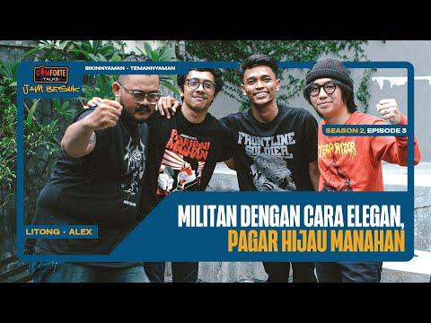 Image MILITAN DENGAN CARA ELEGAN, PAGAR HIJAU MANAHAN | Comforte Talks Jam Besuk S2 EP3