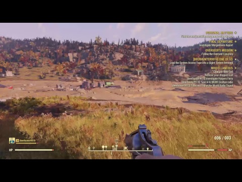 Fallout 76 Gameplay Walkthrough part 2 - Side Quest /Main Quest - Full Game