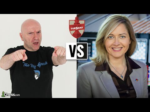 The Big Greek vs. GM Natalia Zhukova