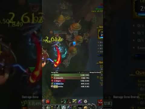 144k DPS Burst! Fury Warrior In Mythic Gambit 24+! 9.2.7 WoW Shadowlands