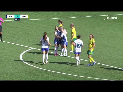 HJK - Ilves Naiset 3-0 (2-0) ⎮ 21.8.2021 Kansallinen Liiga
