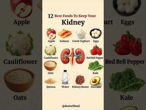 Best Foods to Keep Your Kidneys Healthy | Kidney Friendly Superfood #healthyeating #healthylifestyle