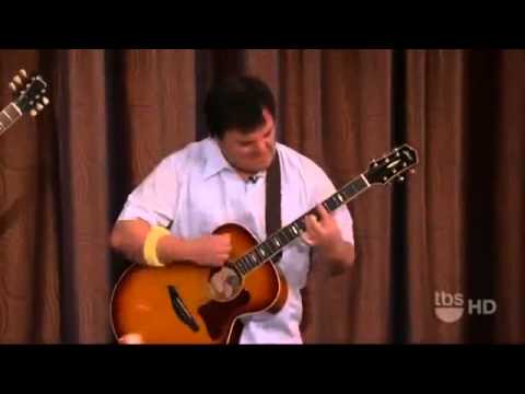 Conan O'Brien and Jack Black Guitar Battle