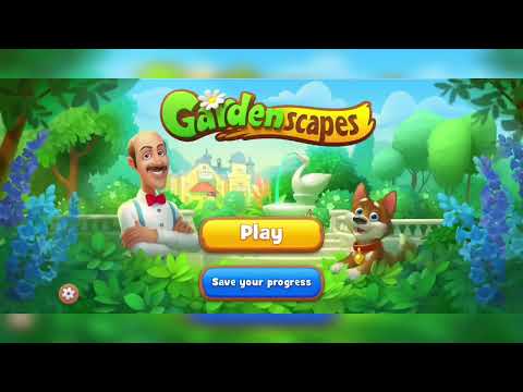 gardenscapes-gameplay walkthrough part 1-restoring garden area(ios/Android)|day 1|gardenscapes story