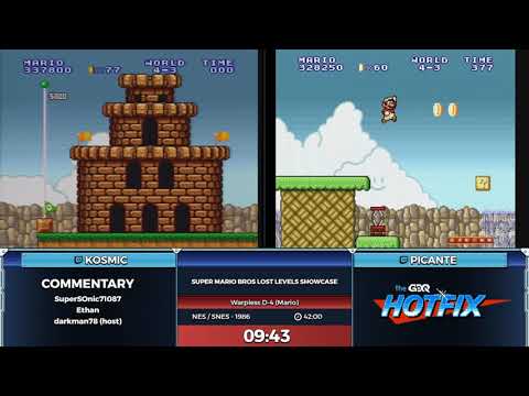 SMB:TLL D-4 Warpless in 36:09.161 (WR During GDQ Hotfix Race!)