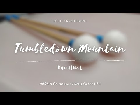 ABRSM Percussion 2020 Grade 1 B4 - Tumbledown Mountain, by Hext