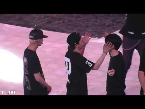 [Fancam] 140405 ChenSoo so cute - Wolf (Rehearsal) Luann WkHunley