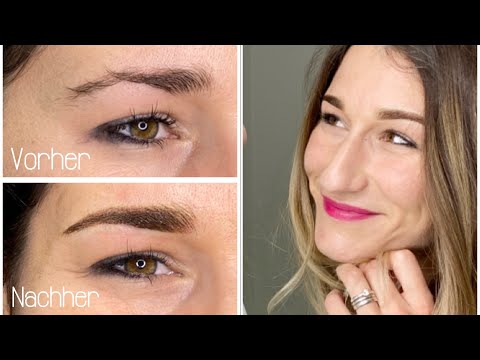 ENDLICH SCHÖNE AUGENBRAUEN! Microblading oder Pudertechnik? Meine Entscheidung #augenbrauen