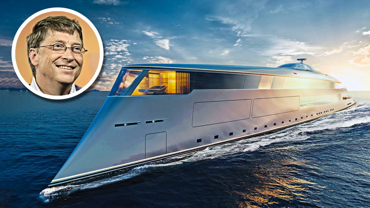 Bill Gates' $644 Million Hydrogen Powered Superyacht