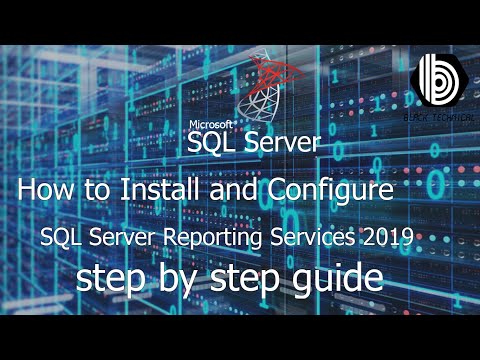 How to install and configure SQL server reporting services 2019 step by step