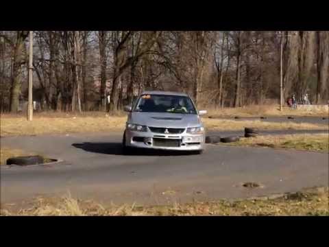 II runda Wrocławska Liga Time Attack 2015 - Paweł "Rasti" Koprowski - Mitsubishi Lancer Evo IX