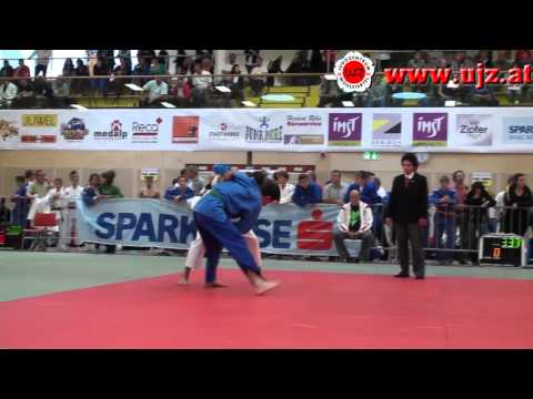 2012 Judo OEM U17 -60kg: DORNAUER, Simon (UJZ) - DARBAZOW, Alimchan (Zeltweg)