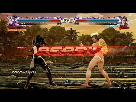 797_6 Kunimitsu ryona vs Julia - Tekken 7 (Uchiha x24) sin Graficaq #kunimitsu #josie