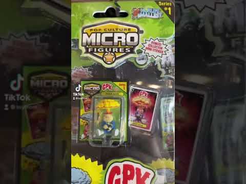 Garbage Pail Kids Micro Figures by Super Impulse #shorts