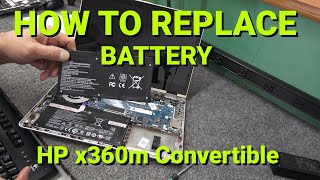 Replace Battery HP x360m Convertible Laptop