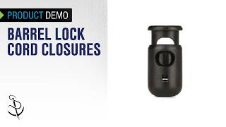 Overview of Barrel Lock Cord Closures