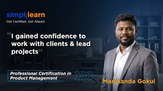 Simplilearn Reviews | How Upskilling Helped Manikand Move Into Product Roles #GetCertifiedGetAhead