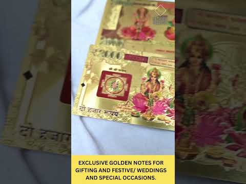 Gold Plated Notes