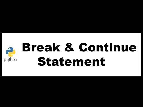 Python Bangla Tutorials 27 Break Continue Statement