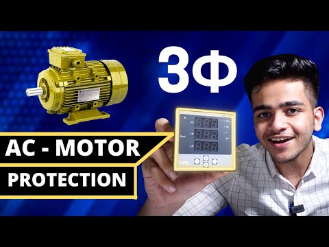 Motor Protection for 3 Phase AC Motor II Motor Protection Device Wiring( Multispan MPD-192)