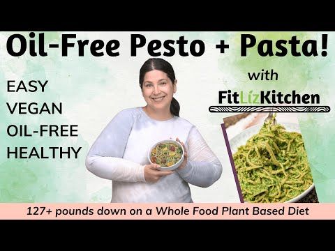 This EASY Oil-Free Pesto is My New Favorite Recipe! (WFPBNO Healthy and Vegan)