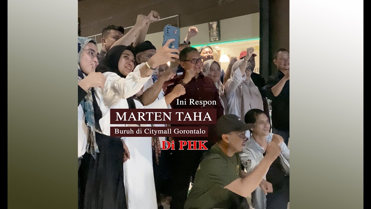 Hadiri May Day Fiesta 2023, Marten Respon PHK Buruh Hotel Citimall Gorontalo