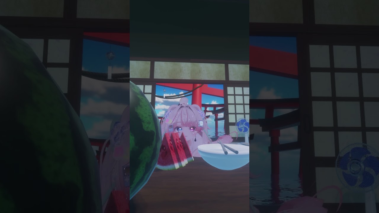 ぶいちゃ夏のひと時…　#shorts #vrchat