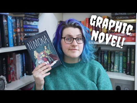 A Graphic Novel Favourite | Nimona, ND Stevenson Book Review | Overbooked  [CC]