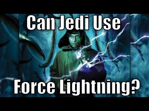 Can Jedi use Force Lightning?