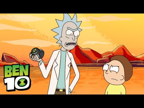 Rick and Morty steal the Omnitrix! (Ben 10 Parody Animation)