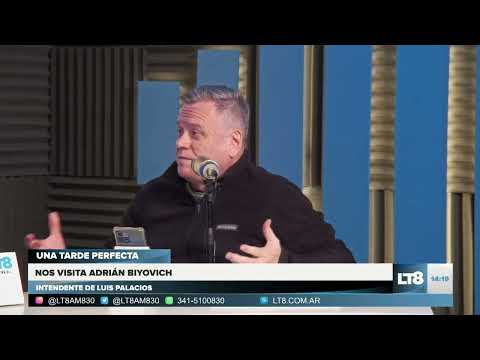 Adrian Biyovich, Intendente de Luis Palacios en LT8