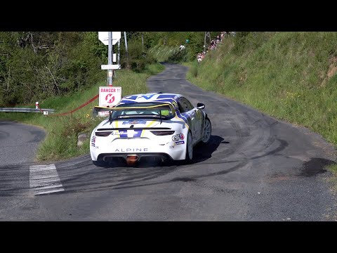 best-of Fabrice Bect & Arnaud Michal - Rallye Rhône Charbonnières 2022 - Alpine A110 R-GT