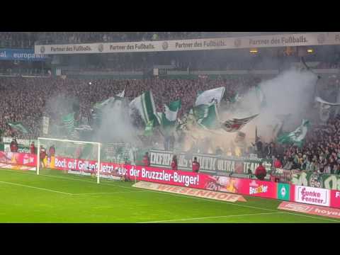 SV Werder Bremen vs FC Schalke Pyro 4.4 2017