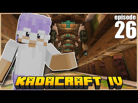 KADACRAFT 4 EP26 - MEGA BASE TRADING CORRIDOR
