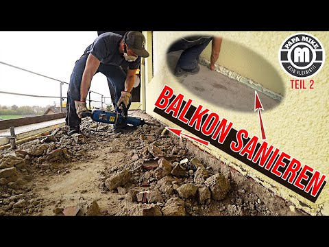 Richtig Balkon sanieren