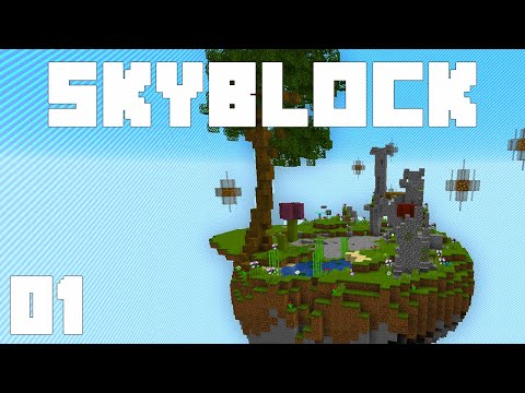 iJevin - Minecraft Skyblock - Ep. 1: MEGA OP ROBOTS! (ChaosCraft 1.15.2)